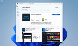 Microsoft Store auf Windows 11: Download Amazon Appstore
