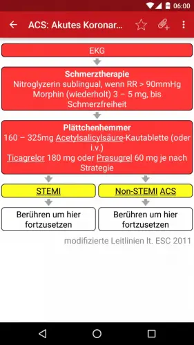 AGN Notfallfibel Screenshot - Algorithmus